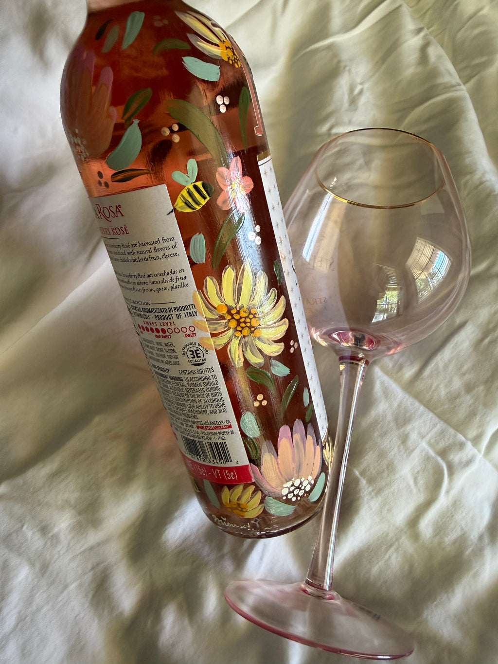 Custom Champagne Bottle
