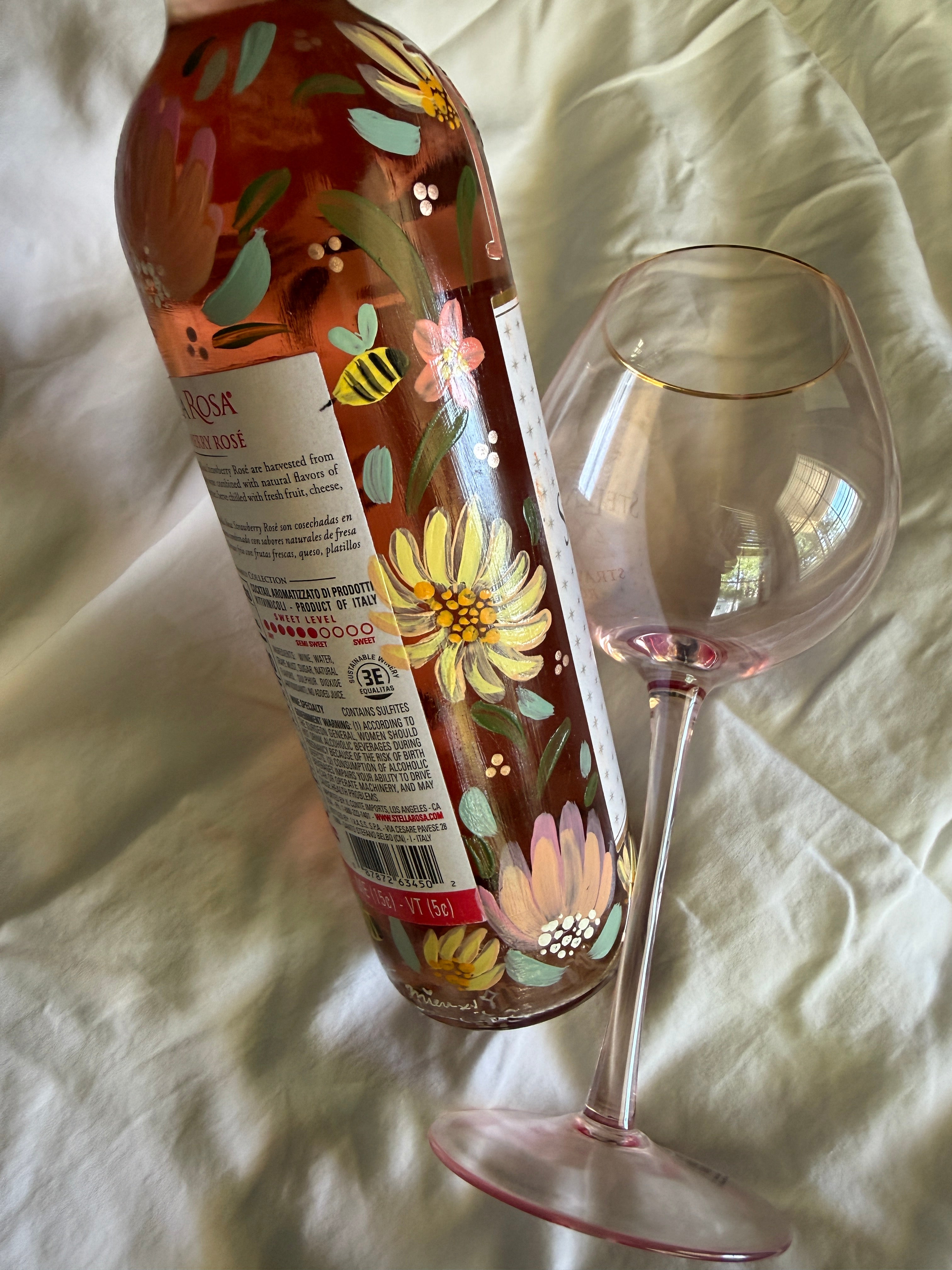 Custom Champagne Bottle