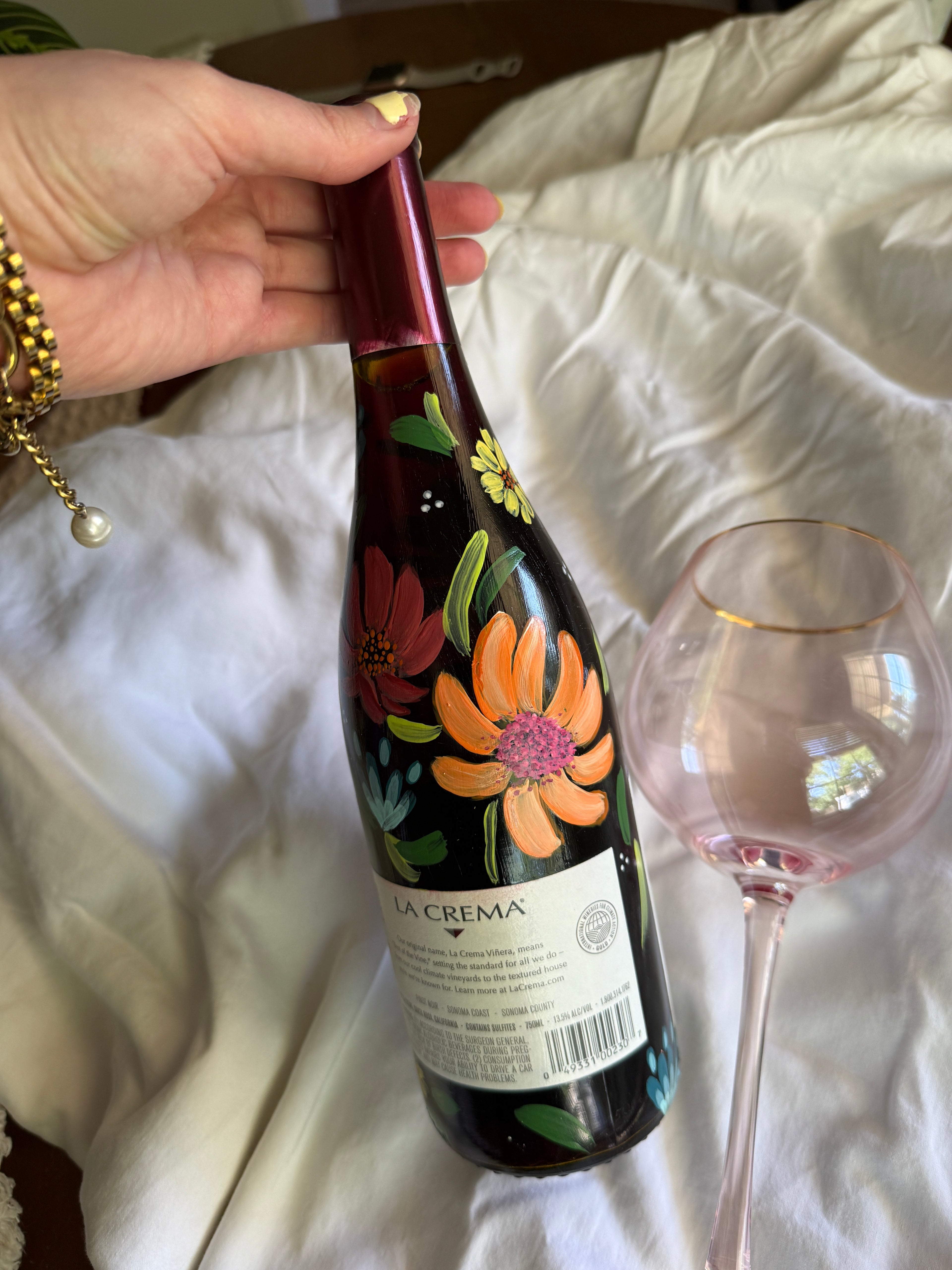 Custom Champagne Bottle